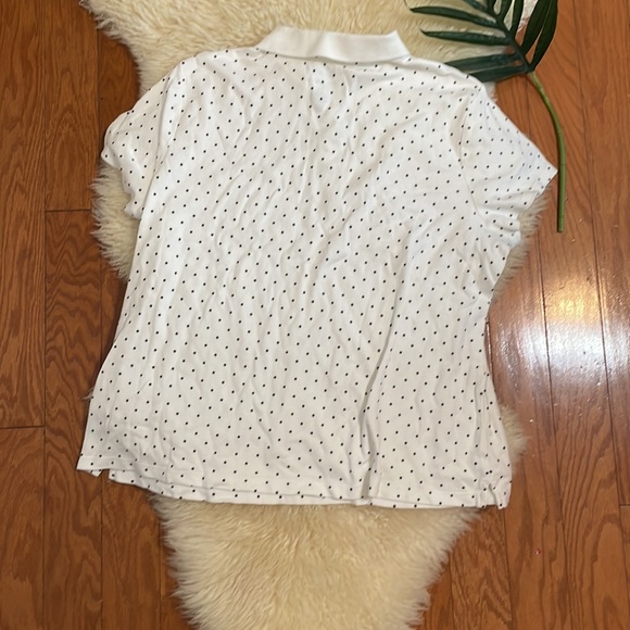 Croft & Barrow Classic Polo / Polka Dot/ Size XXL - Picture 5 of 7